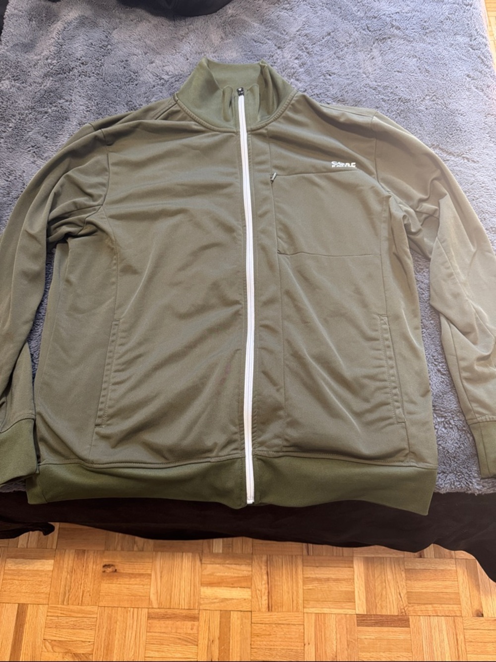 Jack & Jones CORE Olive Green Logo Pullover
